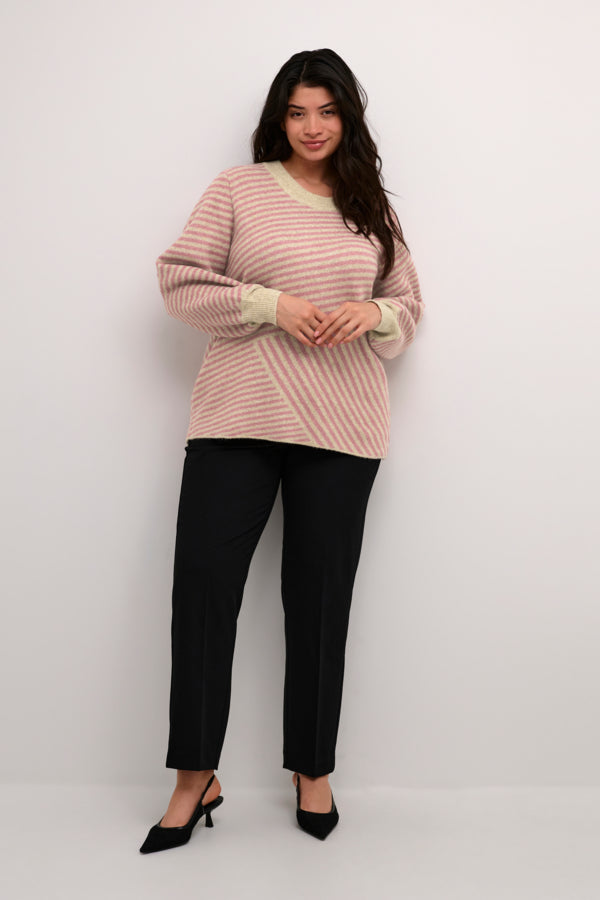 KCverina Pullover Grå/Rosa