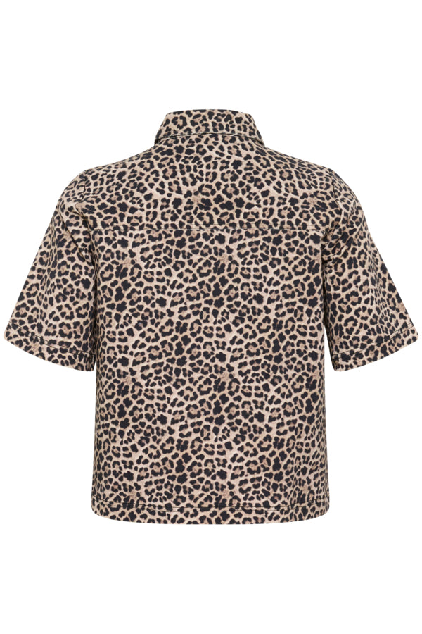 KClinima Denim Skjorte Leopard