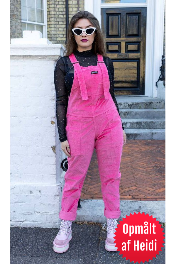 Dungarees   Pink fløjl