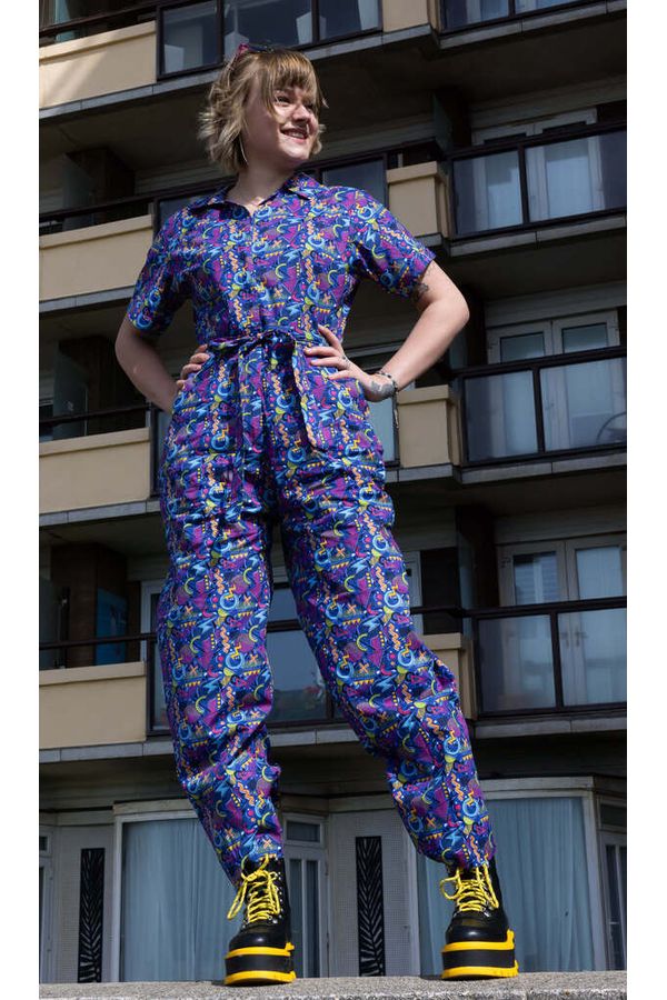 Jumpsuit 90's Arcade Multifarvet