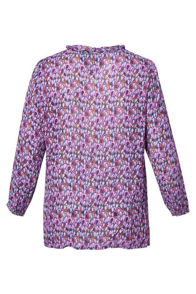 DAGNY Bluse Purple