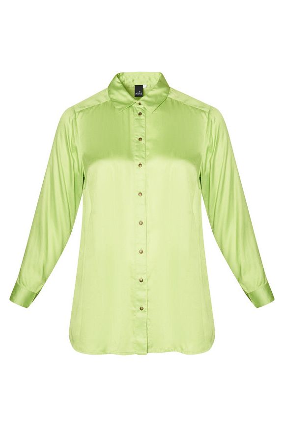 DICTE Skjorte Neon Green