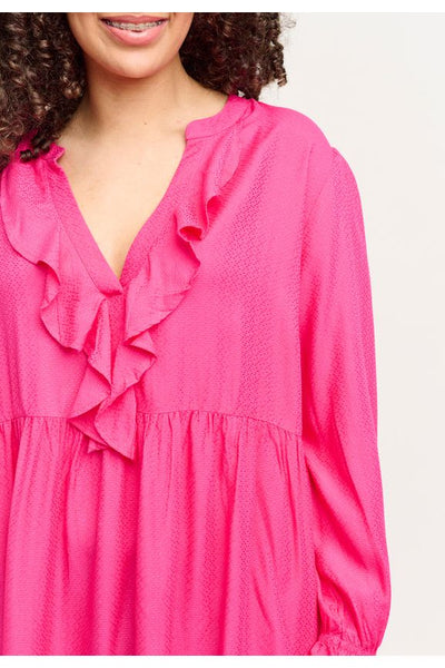 Ebon Bluse Fuchsia Pink