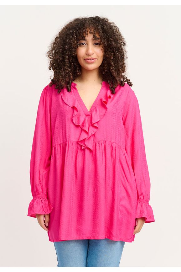 Ebon Bluse Fuchsia Pink