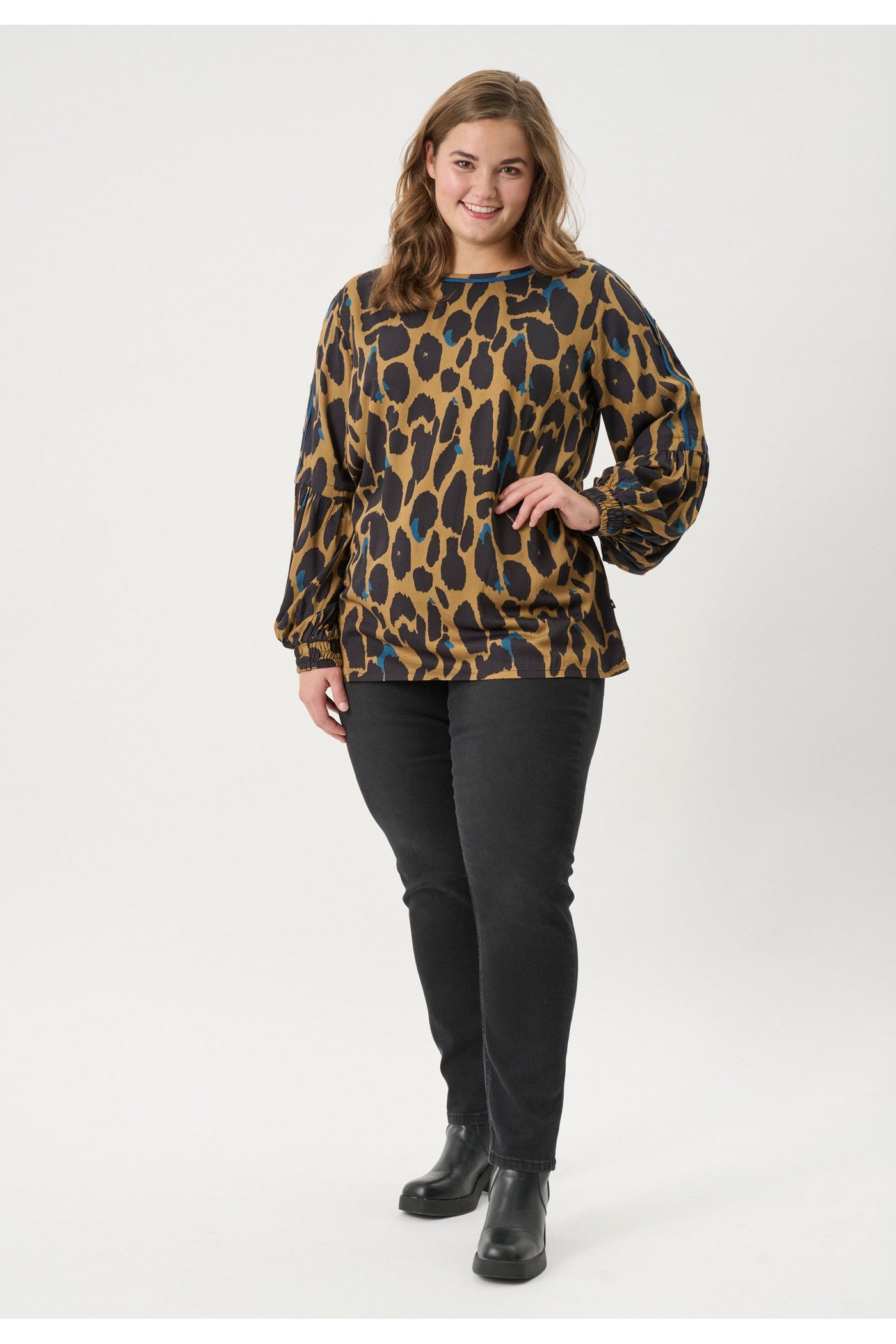 Ruddie Bluse Leopard