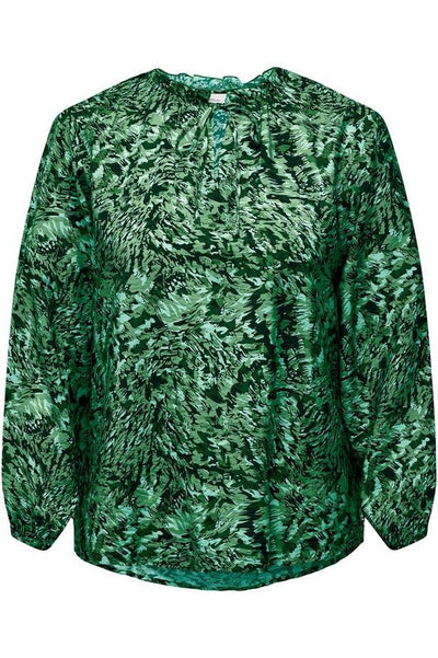 CARELVIRA Bluse Green Bee