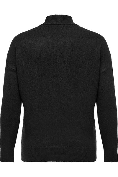 CARALBA Pullover m/ pailletter Sort