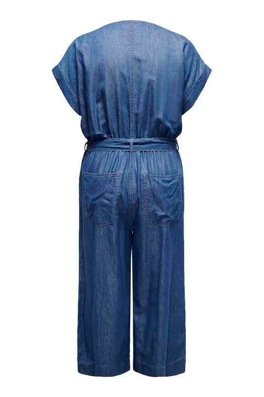 CARYUKA Jumpsuit Culotte Medium Blue Denim