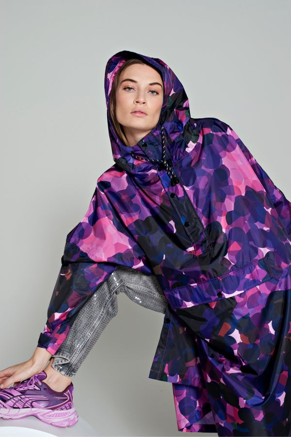 RegnPoncho  City Lights Lilla