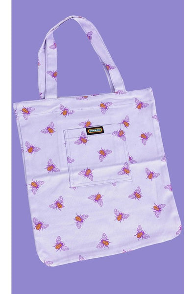 Tote Bag Lavender Bees Lavendel