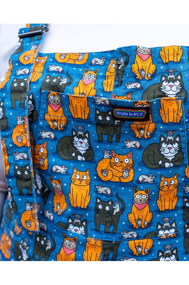 Dungarees Cats and Mice Multifarvet