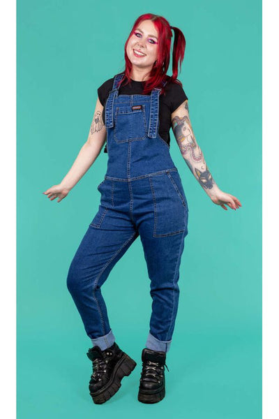 Dungarees Blue Stone Wash Denim