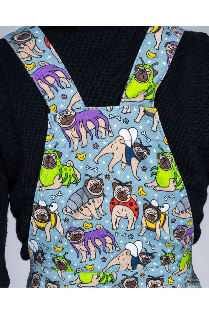 Pinafore Dress Pug Bugs Multifarvet