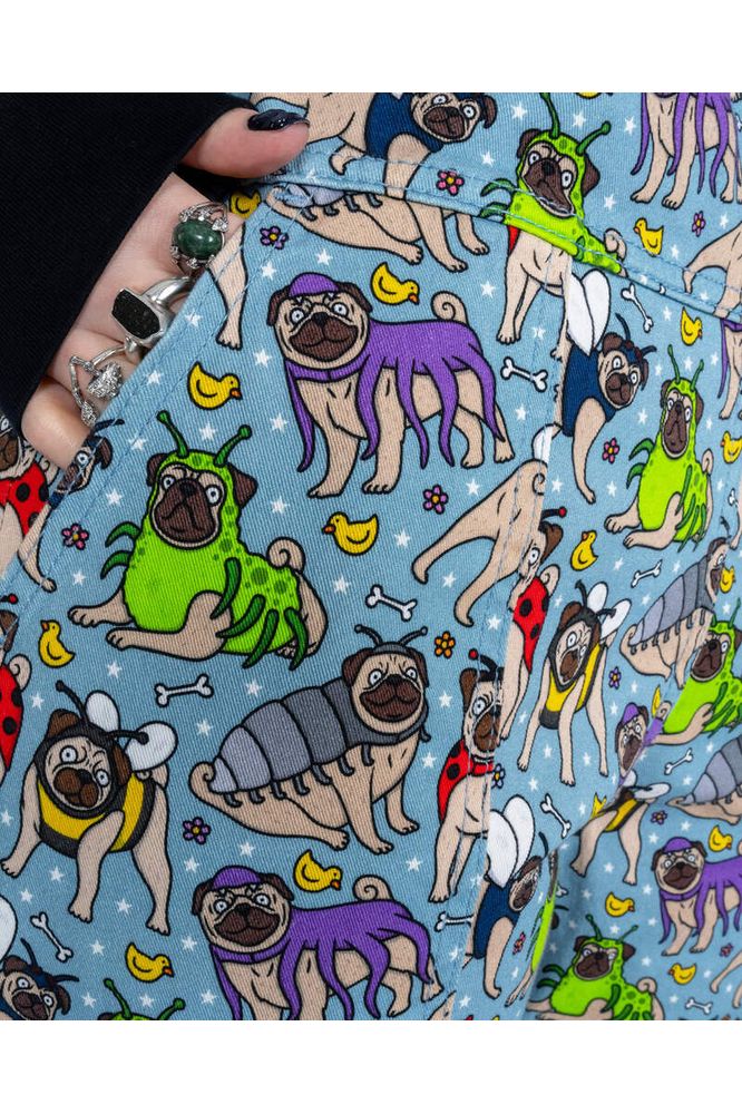 Dungarees Pug Bugs Multifarvet