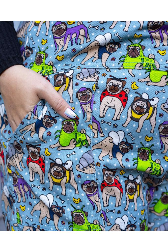 Dungarees Pug Bugs Multifarvet