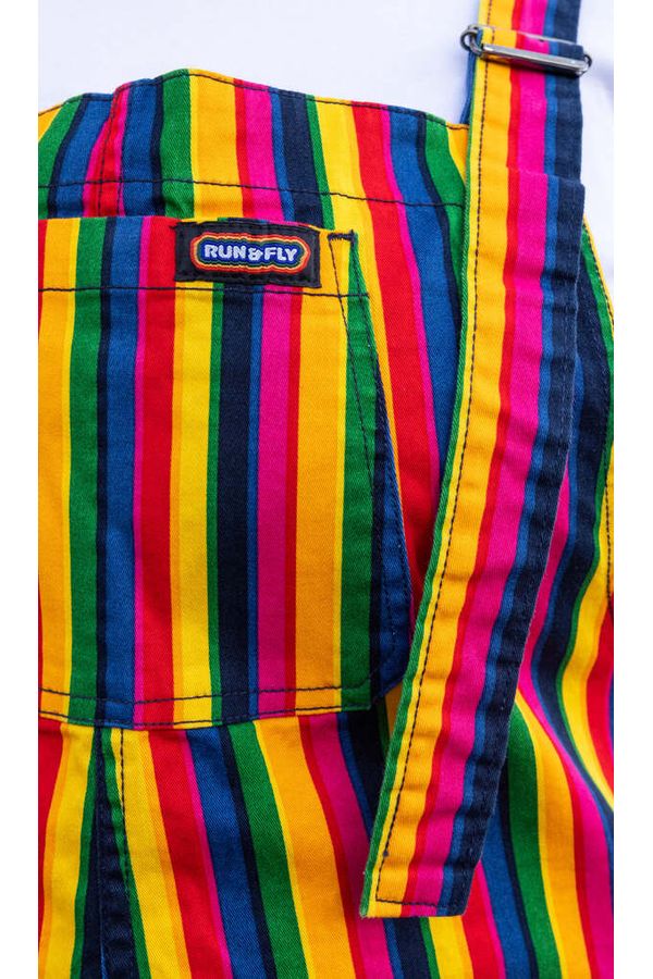 Dungarees Rainbow Stripes