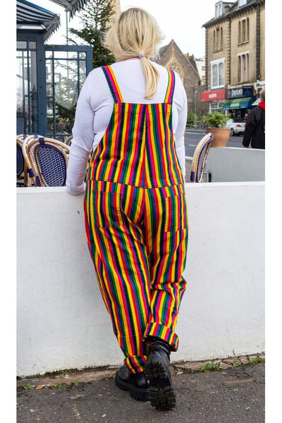 Dungarees Rainbow Stripes