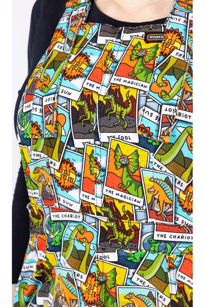 Pinafore Dress Tarot Dinosaurs Multifarvet