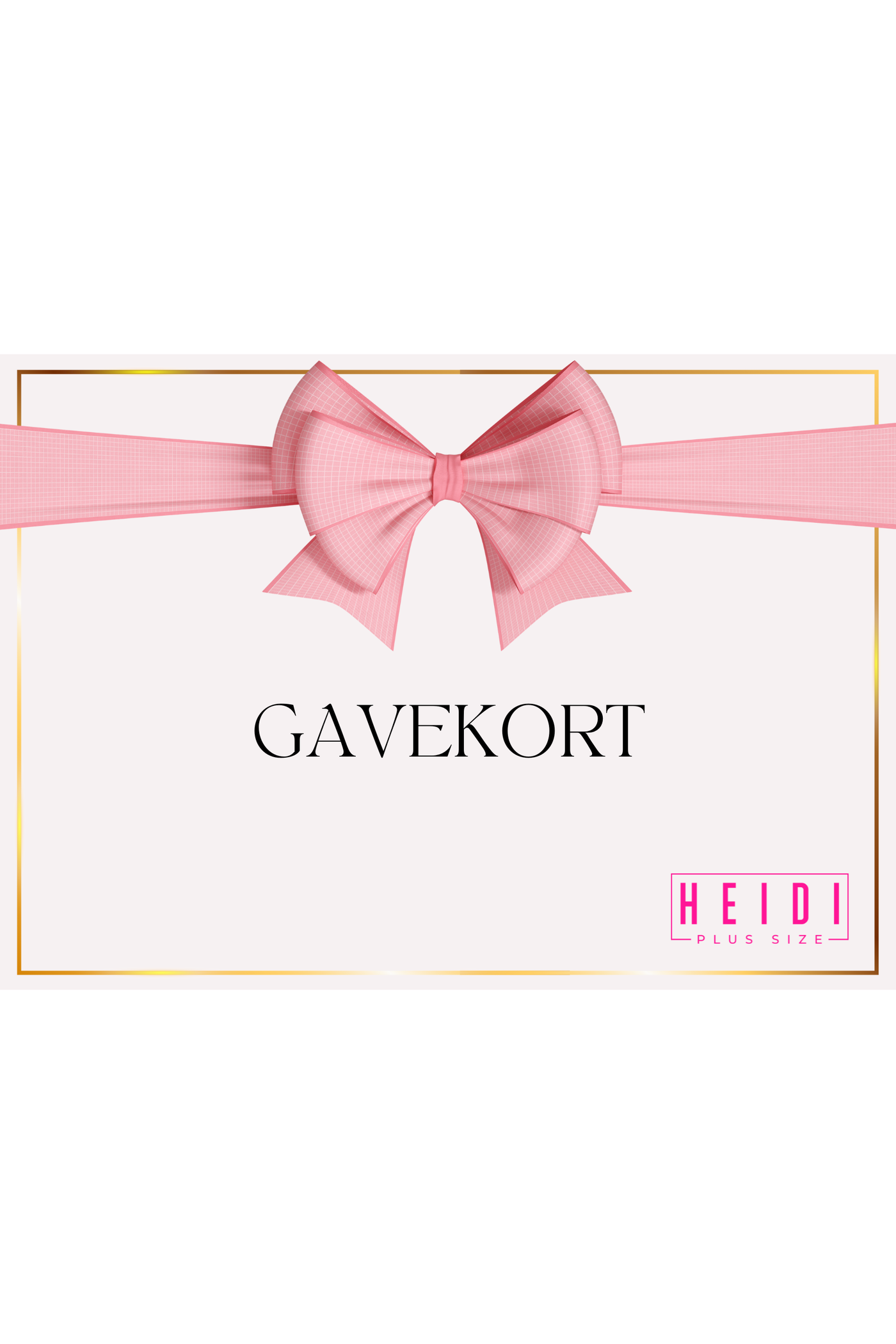 GAVEKORT (webshop)